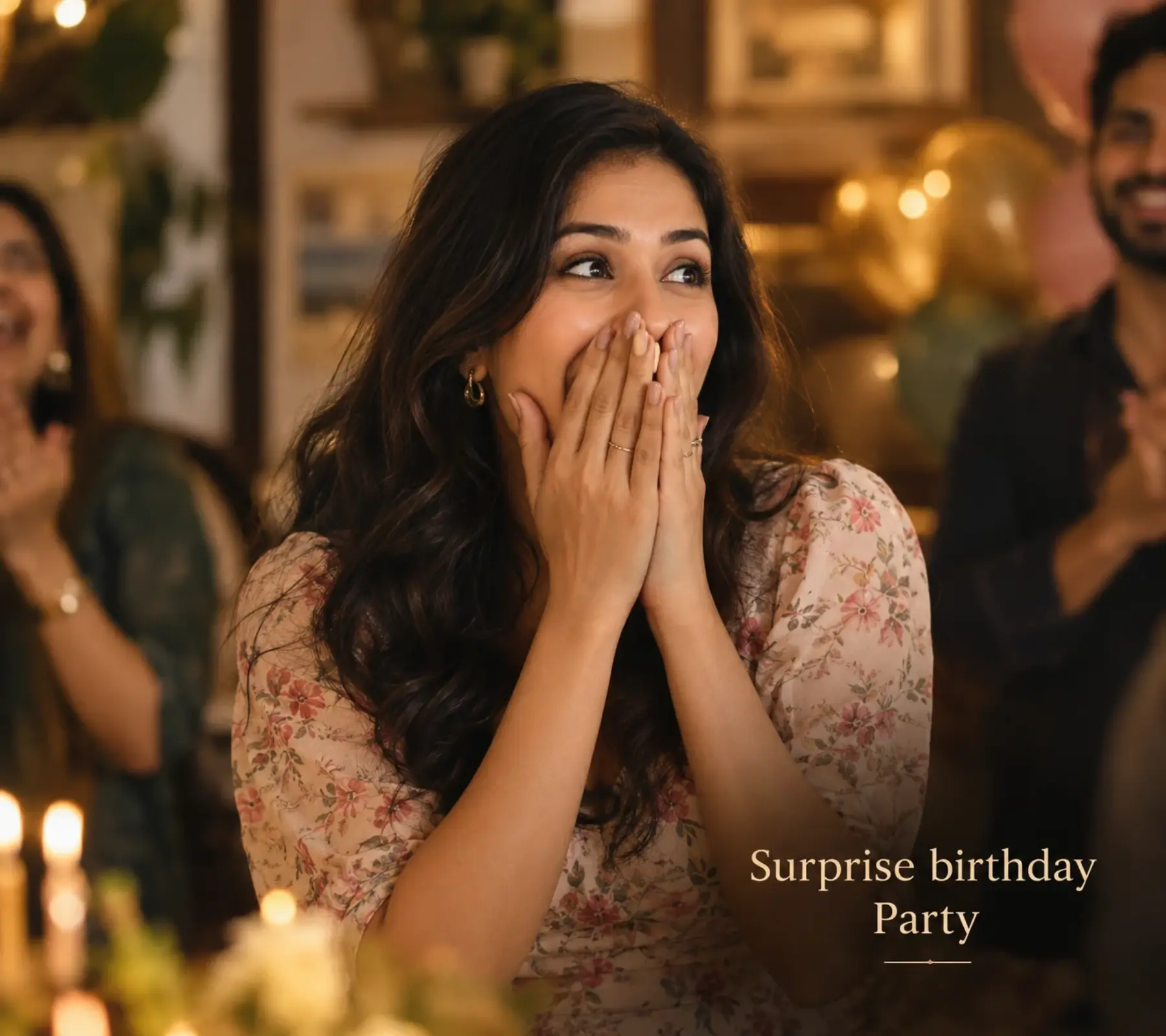 Surprise birthday party photography in Koramangala, Bangalore