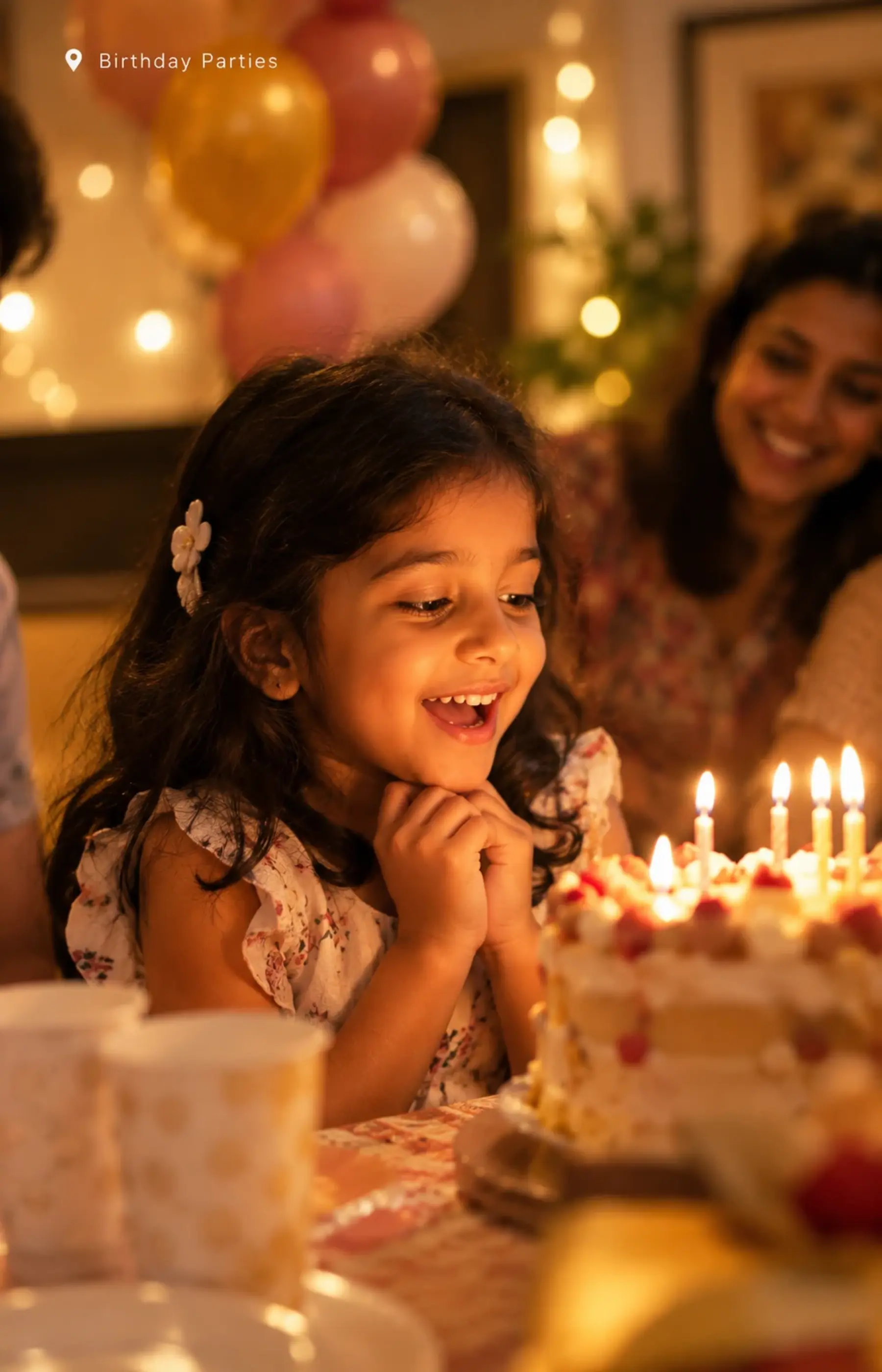 Birthday party candid photography in Bangalore
