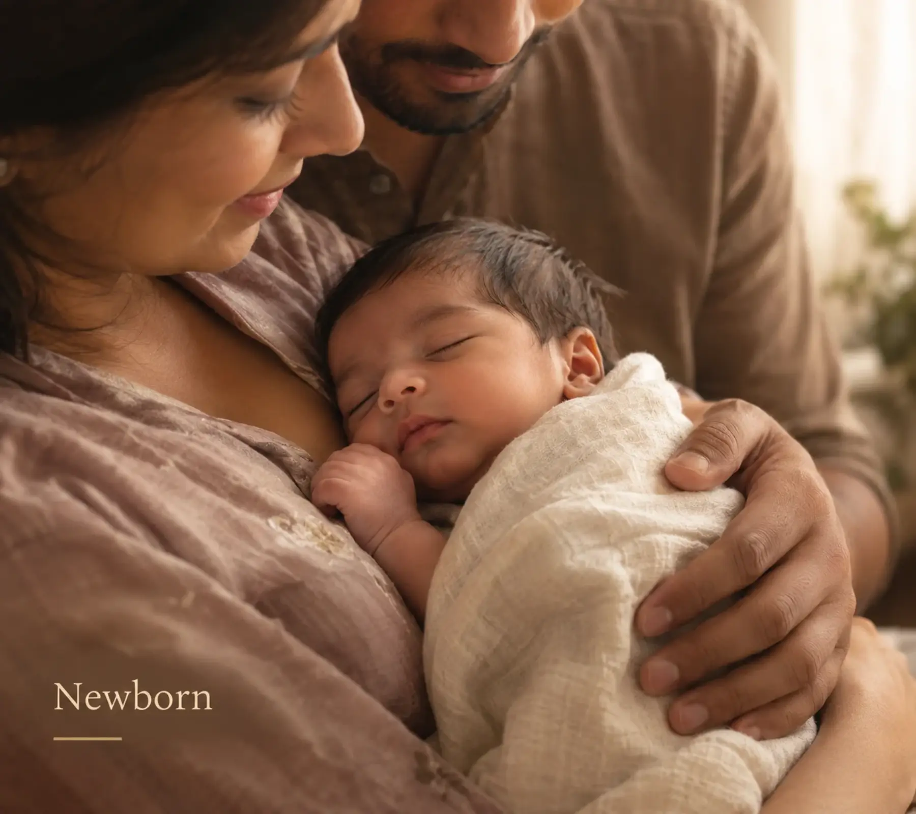 Newborn photography session in Bangalore