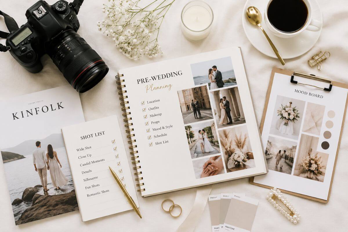Pre-wedding shoot expert tips