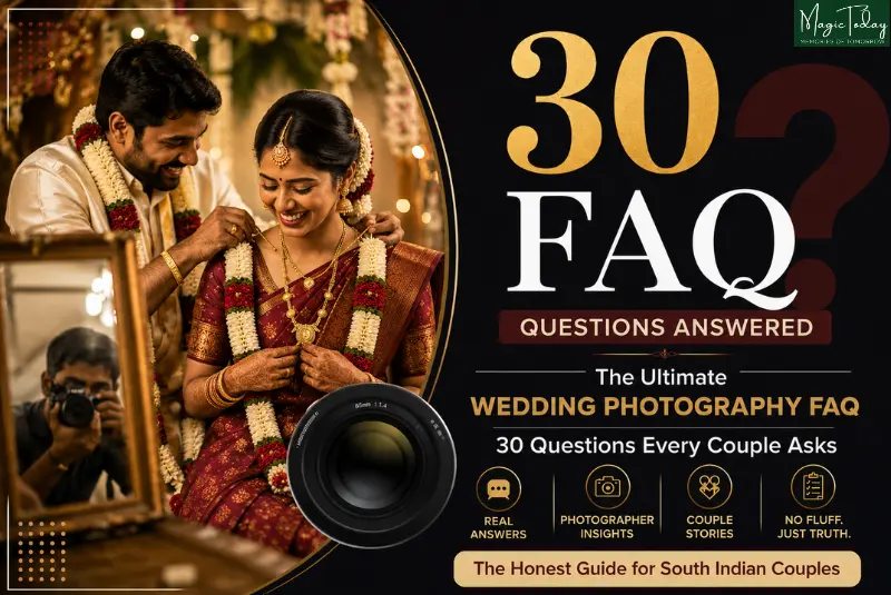 South Indian wedding photography FAQ guide for couples