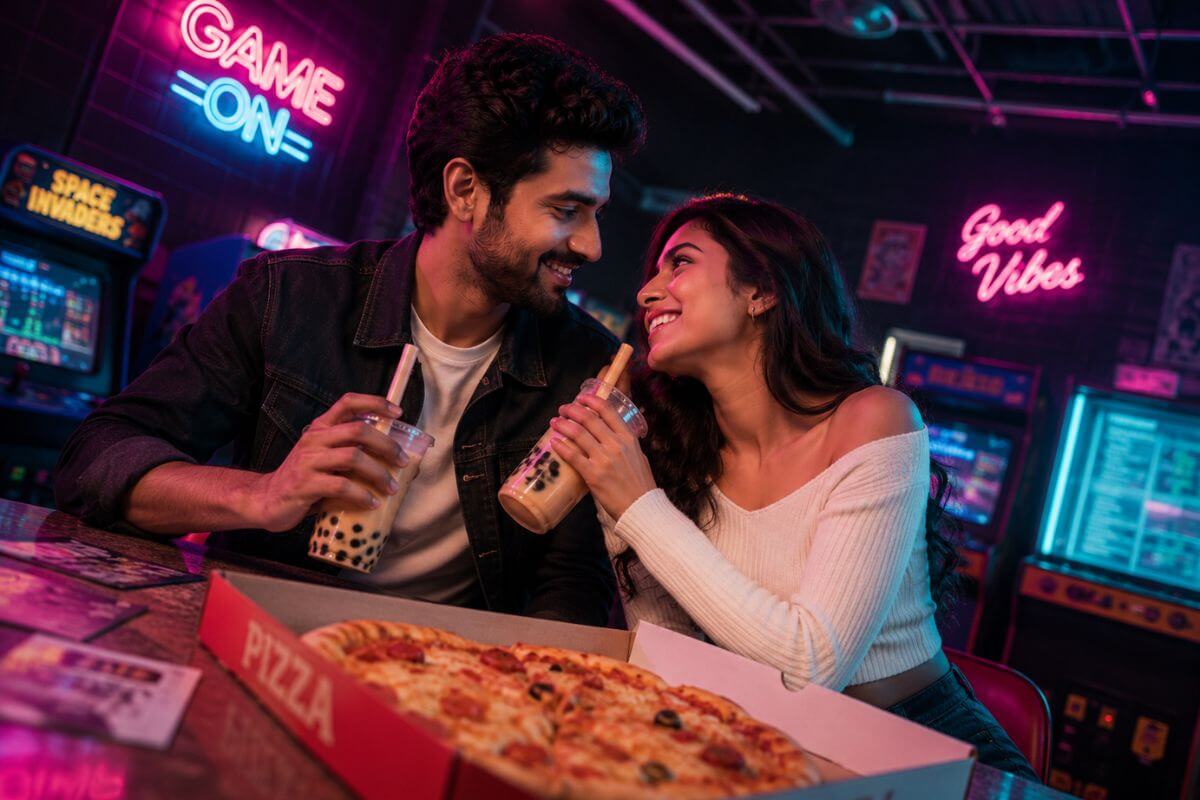 Date night rewind studio pre-wedding