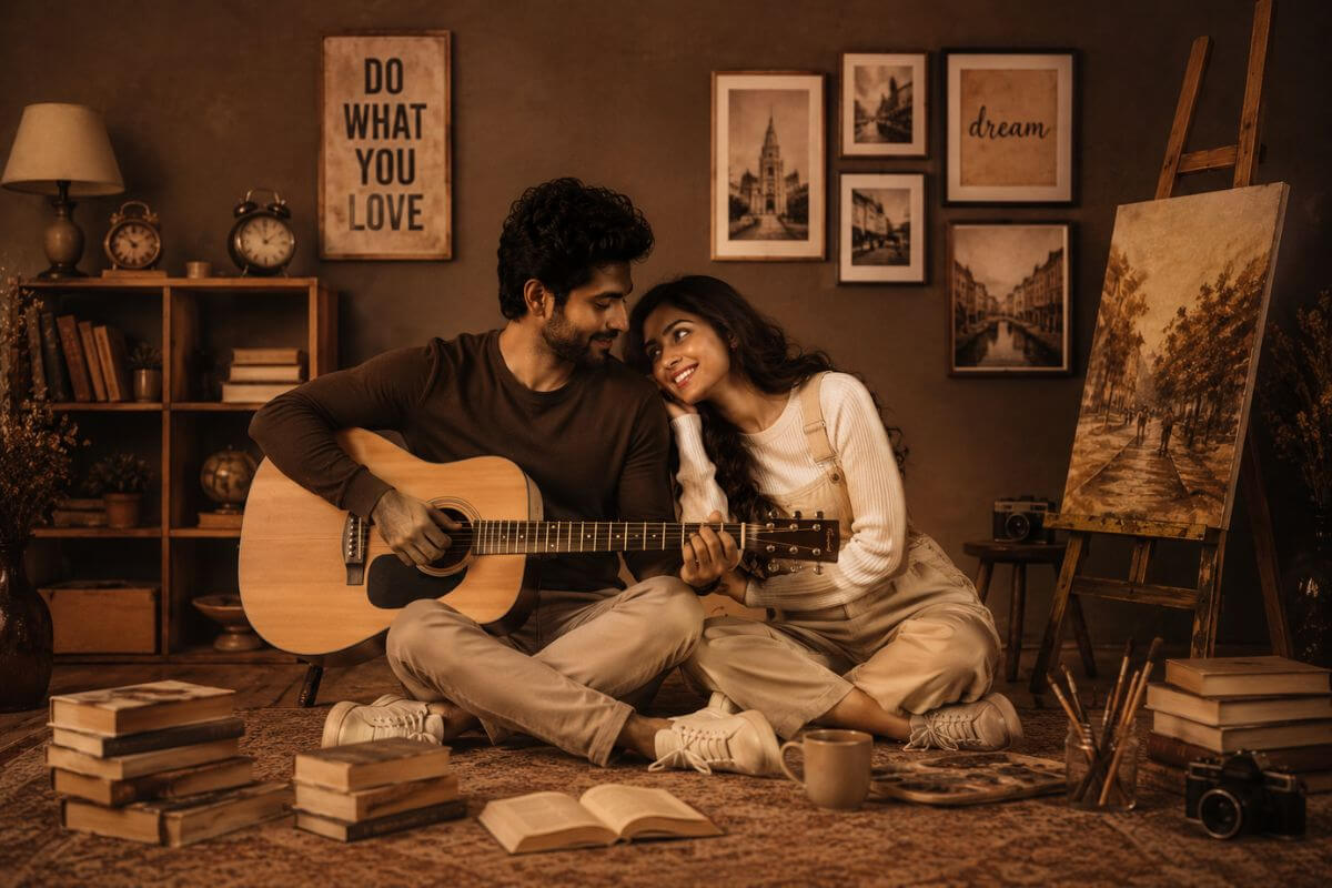 Hobby-inspired studio pre-wedding