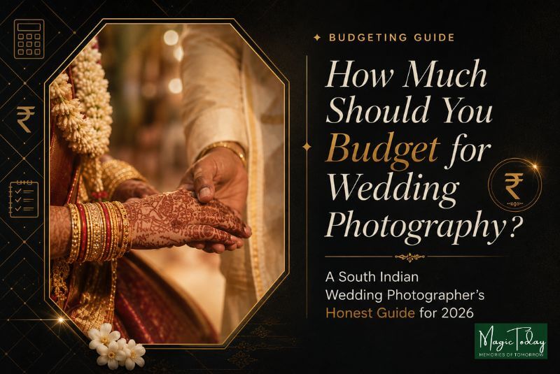 How much should you budget for wedding photography? South Indian wedding photographer's honest guide