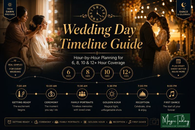 Wedding photography timeline planning guide